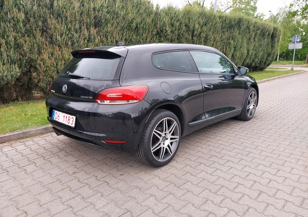 Volkswagen Scirocco cena 28900 przebieg: 134000, rok produkcji 2010 z Działdowo małe 92